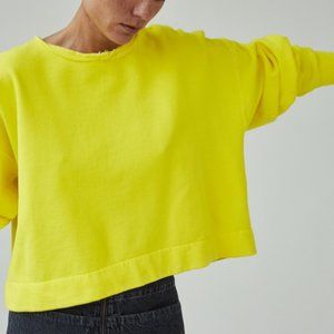 Rachel Comey Mingle Sweatshirt in Citron